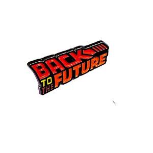 Back Future Movie Lapel Pin Deleoran Badge Brooch Accessories Jewelry Pin Gift